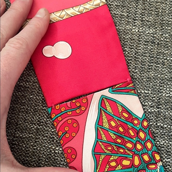 Hermes Colorful Fish Silk Scarf - Picture 3 of 12